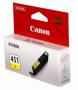 Картридж Canon CLI-451Y 6526B001 желтый для PIXMA iP7240/MG6340/MG5440